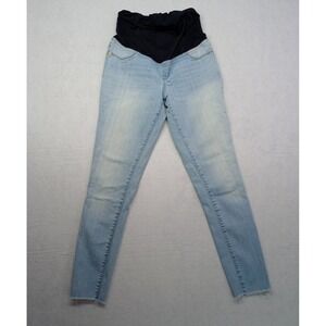 Isabel Maternity by Ingrid & Isabel Jeans Womens 4 Light Wash Skinny Over Belly